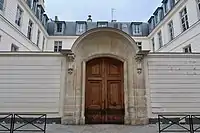 Grand portail de l'hôtel de Narbonne-Pelet.