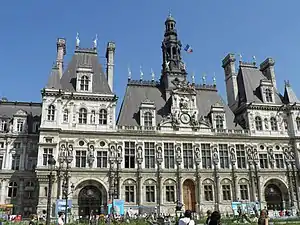 Hôtel de ville de Paris.