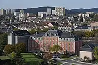 Hôtel du département. Vue depuis la Citadelle