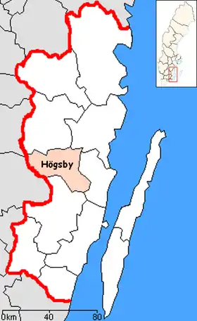 Localisation de Högsby