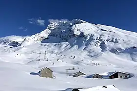 Vue depuis le col du Simplon.