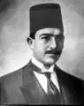 Rauf Orbay, officier de la marine ottomane, capitaine du cuirassé Hamidiye durant les Guerres balkaniques, né dans une famille d'origine abkhaze.