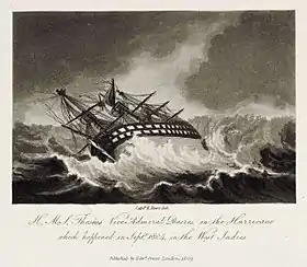 illustration de HMS Theseus (1786)