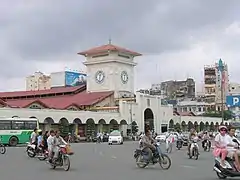 Le marché de Ben Thanh à Hô-Chi-Minh-Ville, Vietnam.
