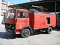 Moto-pompe incendie Magirus-Deutz/Iveco 130M8FL (cabine « Club des Quatre »)