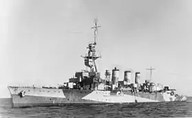 illustration de HMAS Adelaide (D47)