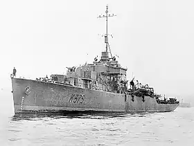 illustration de HMAS Barcoo (K375)