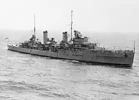 illustration de HMAS Sydney (D48)