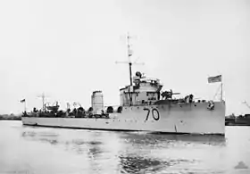 Image illustrative de l'article Classe River (destroyer torpilleur)