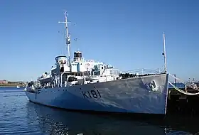 La corvette NCSM Sackville (K181) navire musée à Halifax