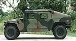 Modèle de Humvee M1025 doté d'un camouflage Centre-Europe.