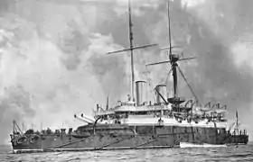 illustration de HMS Anson (1886)