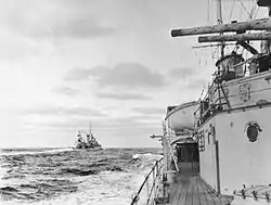 Croiseurs légers HMNZS Achilles et HMS Ajax