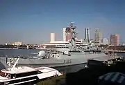 HMS Avenger (F185) at Tampa Bay 1992