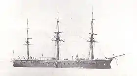 illustration de HMS Bellerophon (1865)