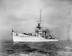 Le croiseur anti-aérien HMS Cairo