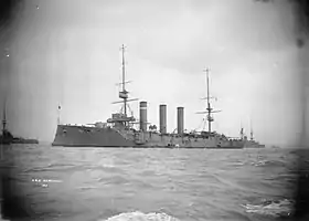 illustration de HMS Cornwall (1902)