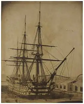 illustration de HMS Duke of Wellington (1852)