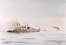 Le HMS Exeter