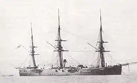 illustration de HMS Favorite (1864)