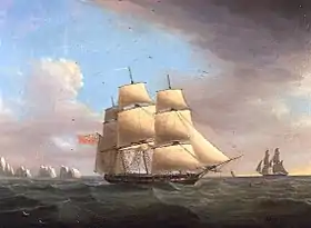 illustration de HMS Galatea (1810)