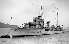illustration de HMS Havock (H43)