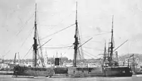 illustration de HMS Pallas (1865)