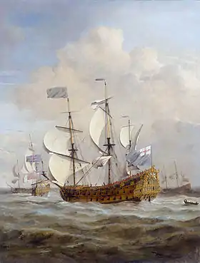 illustration de HMS St Andrew (1670)