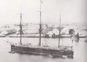 illustration de HMS Swiftsure (1870)