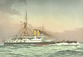 illustration de HMS Victoria (1887)