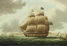 illustration de HMS Ville de Paris
