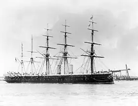 illustration de HMS Minotaur (1863)