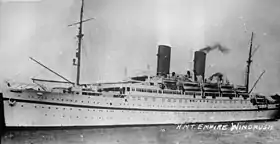 illustration de HMT Empire Windrush