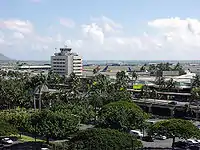 Vue sur l'aéroport