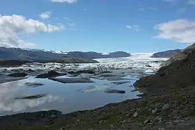 Vue du Hoffellsjökull.