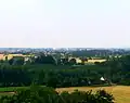 Congé-sur-Orne vue des coteaux de Ballon.