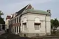 Bâtiment conçu pour Maria Hoofman (en) en 1801 à Haarlem.