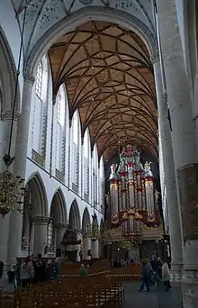 Intérieur de l'église Saint-Bavon