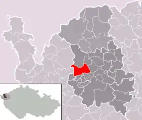 Localisation de Habartov