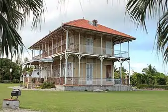 Habitation Zévallos, construite entre 1844 et 1870.