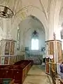 Croisée du transept, vue dans le croisillon nord.