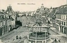 La Grand'Place au début du XXe siècle..