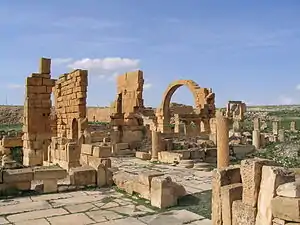 Ruines archéologiques de Haïdra.