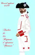 régiment de Hainault de 1779 à 1791