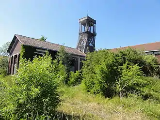 Vue générale de la fosse.