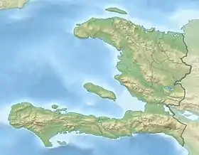 Voir sur la carte topographique d'Haïti