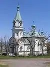 L'église orthodoxe.