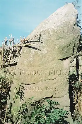 Mémorial de la bataille de Halidon Hill.