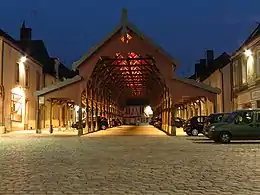 Les halles.