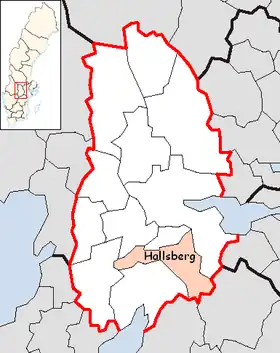 Localisation de Hallsberg
